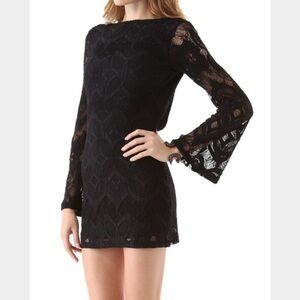 Nightcap Lace Backless Dress